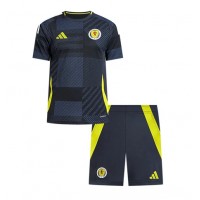 Camiseta Escocia Primera Equipación Replica Eurocopa 2024 para niños mangas cortas (+ Pantalones cortos)